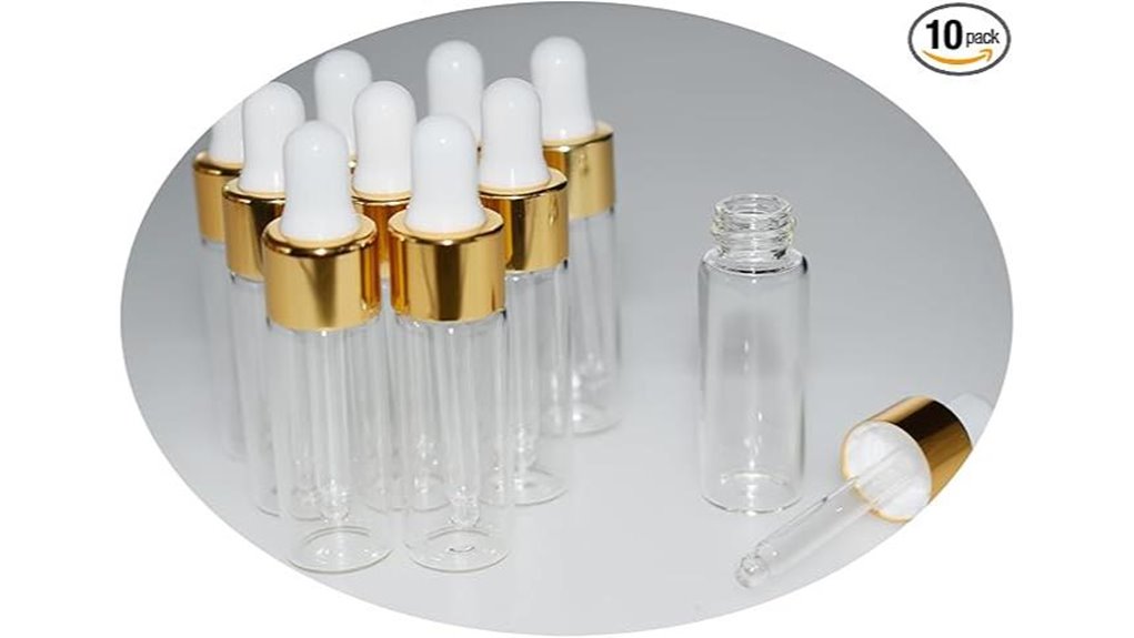 Mini Dropper Bottles: No‑Spill, Precise Serum Dosing 1 10 pack 5ml travel dropper