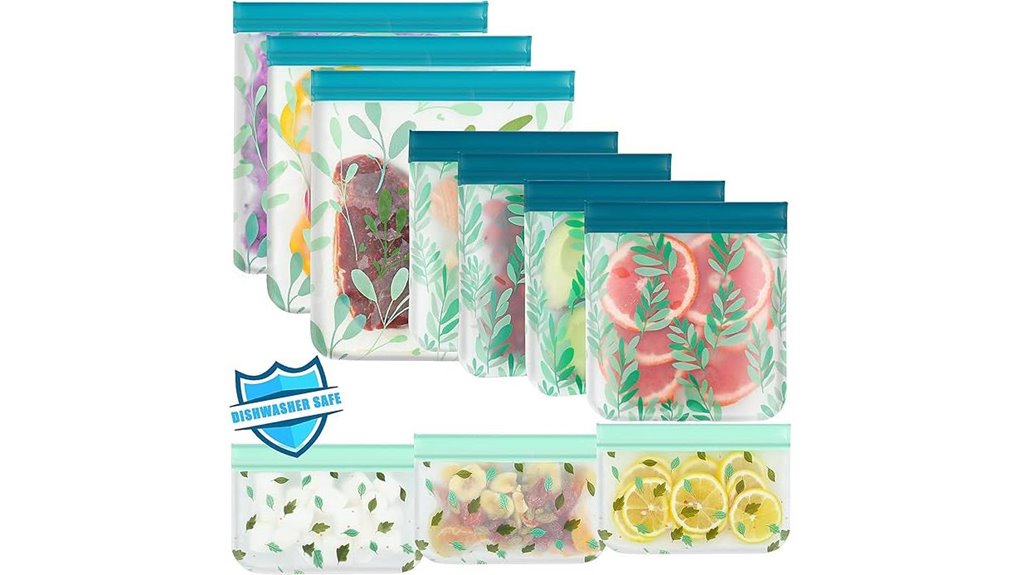 10 pack dishwasher safe peva
