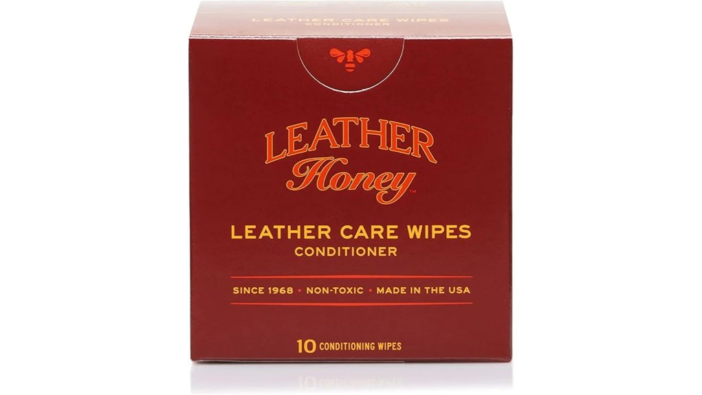 Top Leather Conditioners (Travel Size) Your Passport Will Love 15 10 pack ready leather wipes