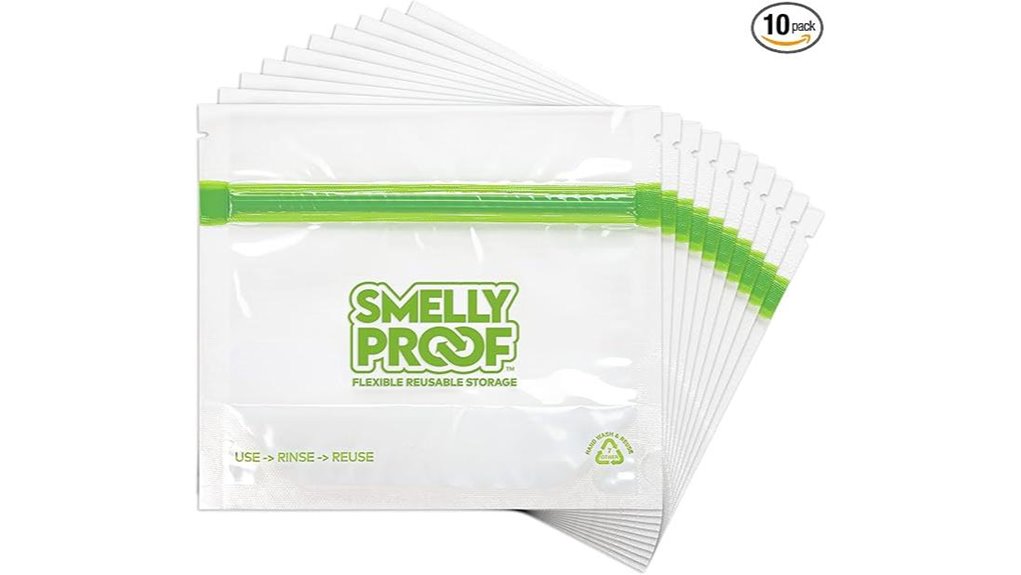 Odor-Proof Food Storage Bags for Travel That Keep Smell Out 9 10 pack smell proof bpa free bags