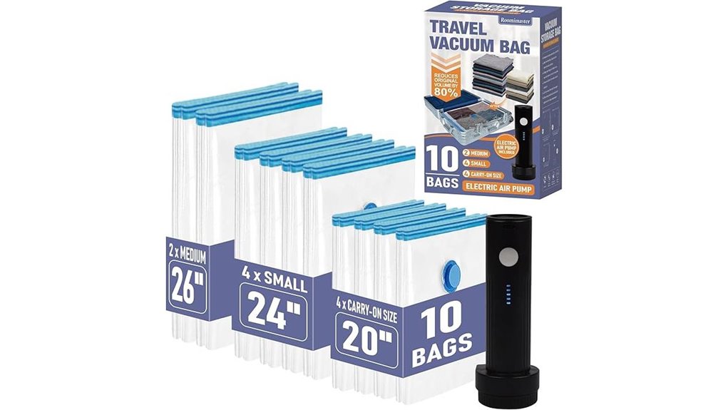 Simple Compression Bags That Keep Bulky Clothes Neat 12 10 pack wireless vacuum storage