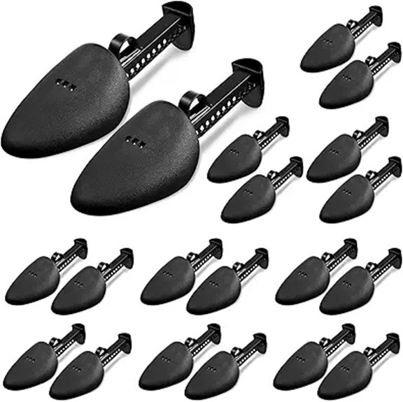 Top Packable Shoe Stretchers That Fix Tight Shoes On-The-Go 8 10 pair plastic shoe stretchers