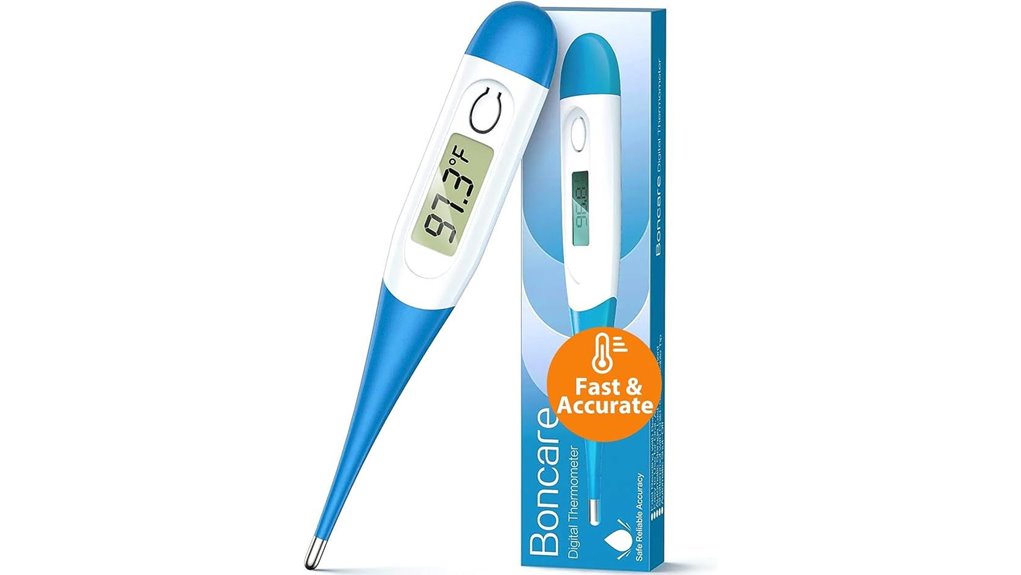 Best Travel Thermometers: Compact, Fast-Read Essentials 6 10 second oral thermometer alarm