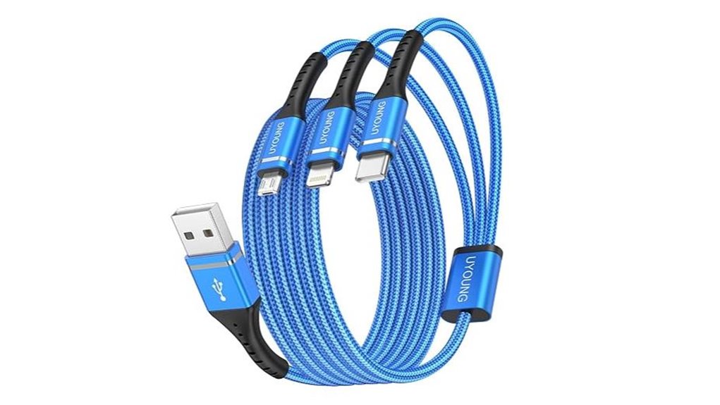 10ft 3 in 1 cable pack