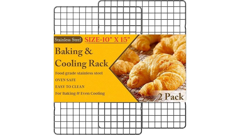 Ultimate Cooling Rack Baking Lovers Swear By 14 10x15 heavy stainless racks