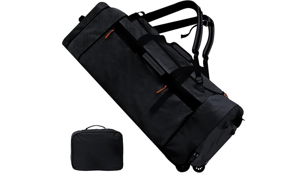 Top-Rated Duffels With Water-Resistant Bottom Panels You Love 8 110 120l rolling waterproof duffel