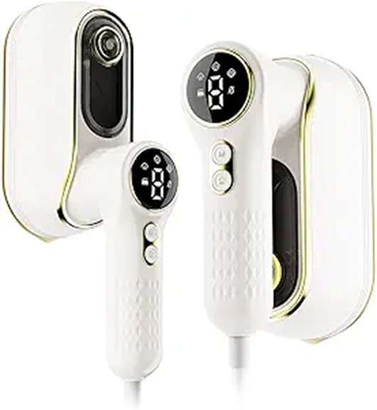 The Hottest Travel Steamers (Handheld) Every Traveler Wants 3 1200w handheld lcd steamer