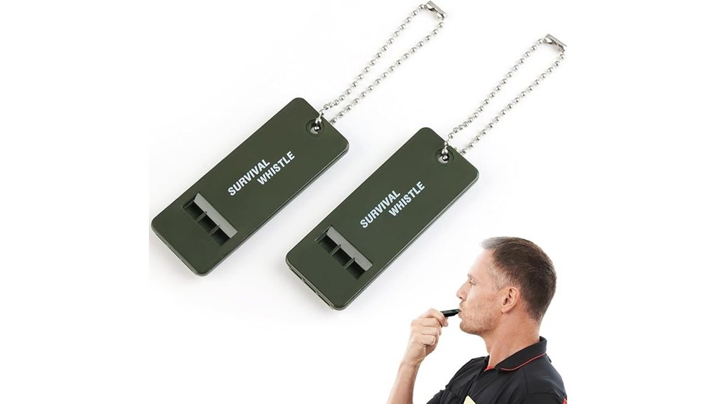 Best Small Durable Travel Safety Whistles for Travelers 15 120 db self defense whistle