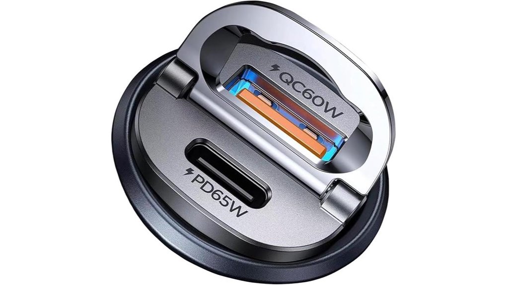 Compact Dual USB‑C Car Chargers Keep Your Devices Powered 3 125w usb c dual standard charger
