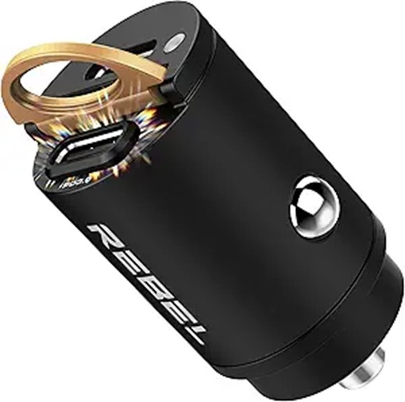 Compact Dual USB‑C Car Chargers Keep Your Devices Powered 7 12 24v dual 65w charger