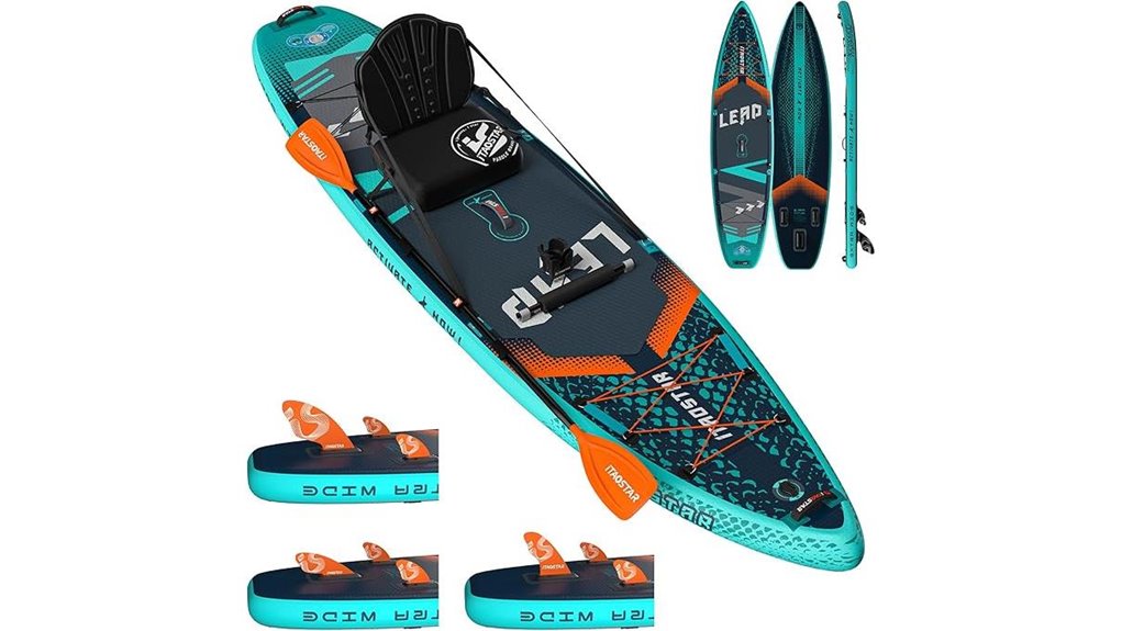 Best Travel-Friendly Inflatable Stand Up Paddleboards 4 12 by 35 inflatable paddleboard kit