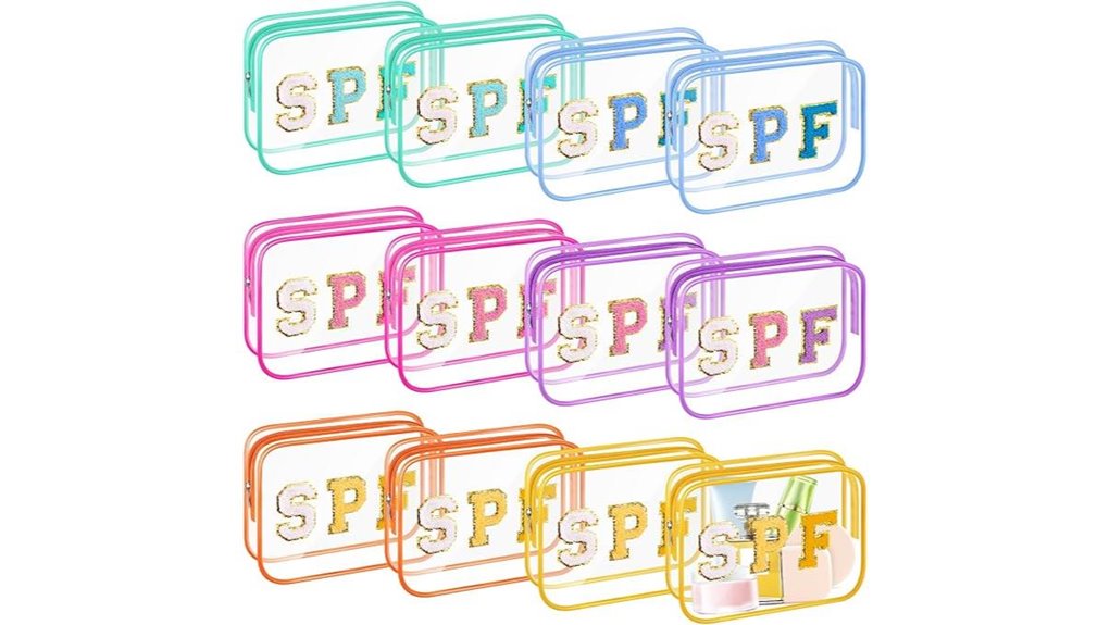 Leak-Proof Reef‑Safe Sunscreen Storage Cases You’ll Love 10 12 clear waterproof pouches