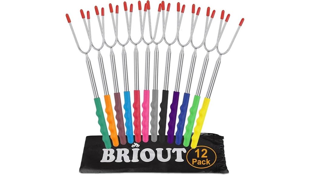 12 color briout 45 inch sticks