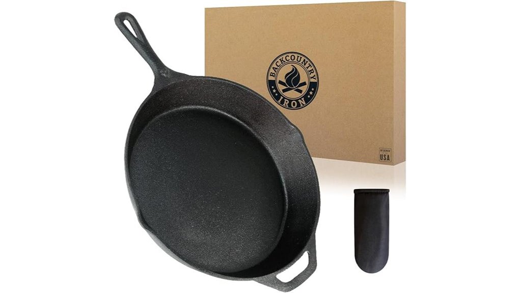 Top Cast Iron Skillets That Elevate Every Meal 10 12 inch castiron pre seasoned skillet