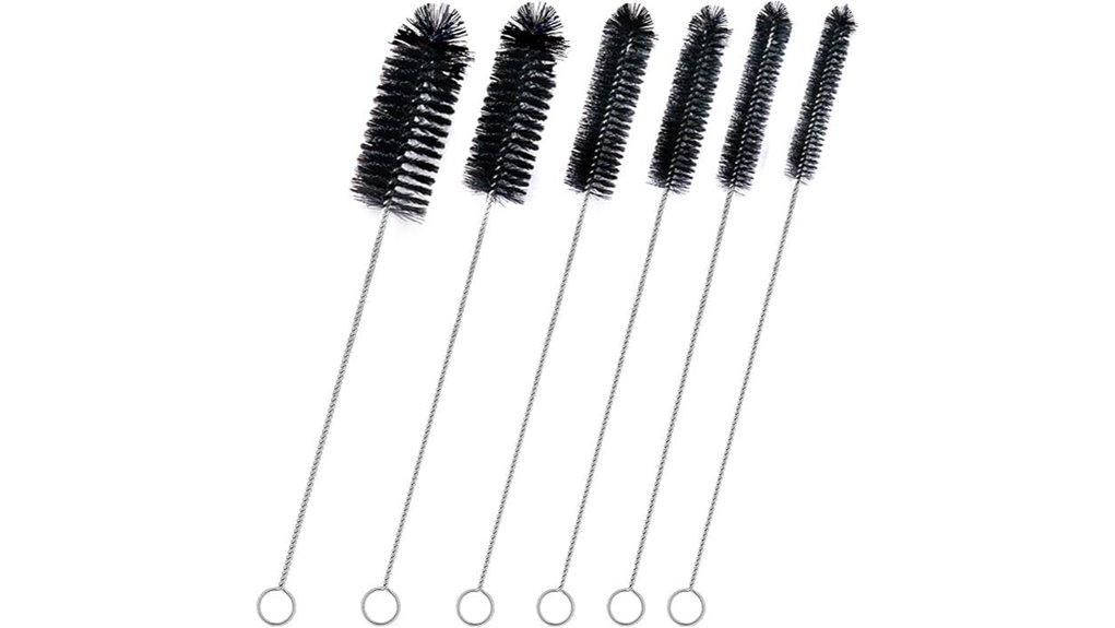 Top Travel Bottle‑Cleaning Brushes (Fits Narrow Necks) 7 12 inch long straw set