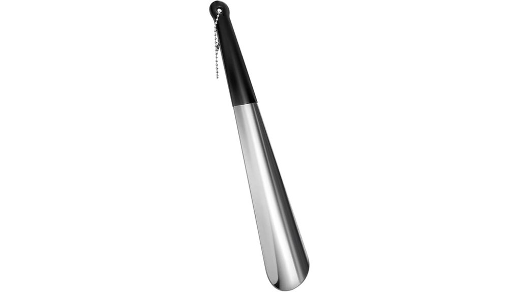 12 inch steel shoe horn grip