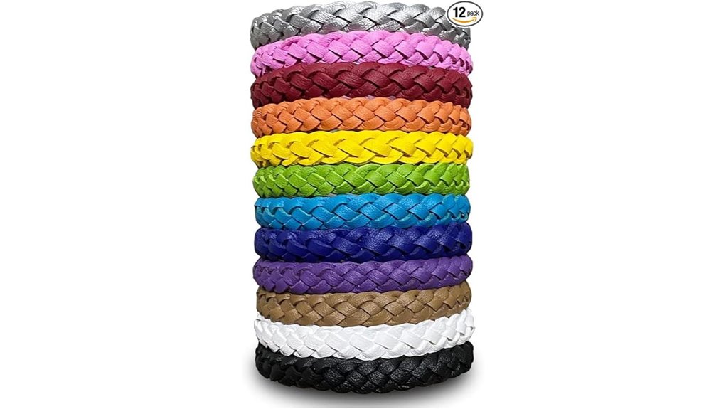 Insect-Repellent Wearables For Travel: Bands & Clips That Bite 9 12 leather mosquito repellent bracelets