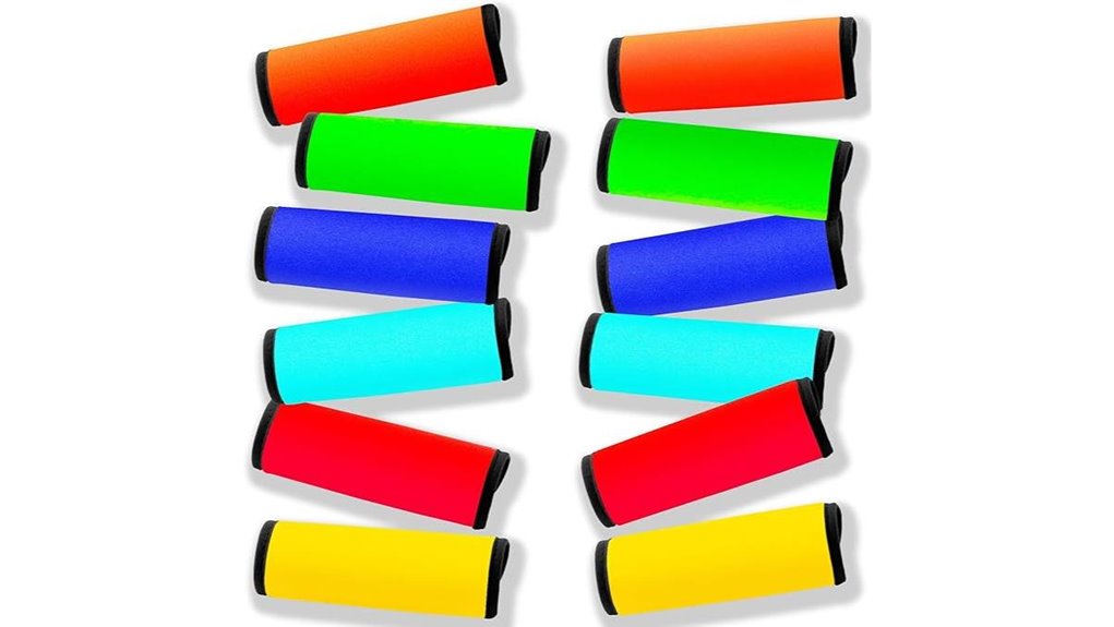12 pack mixed neoprene handles