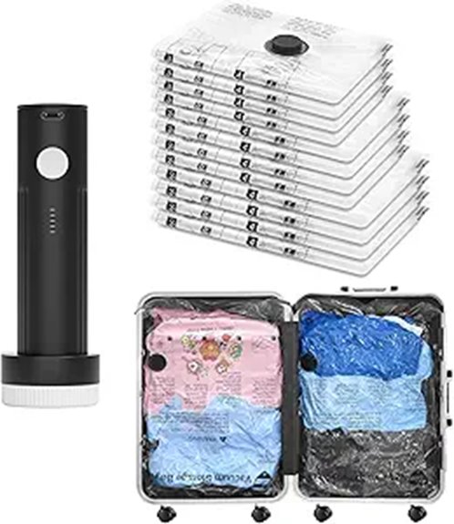 Simple Compression Bags That Keep Bulky Clothes Neat 15 12 pack travel vacuum bags