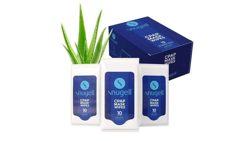 12 pack unscented cpap wipes