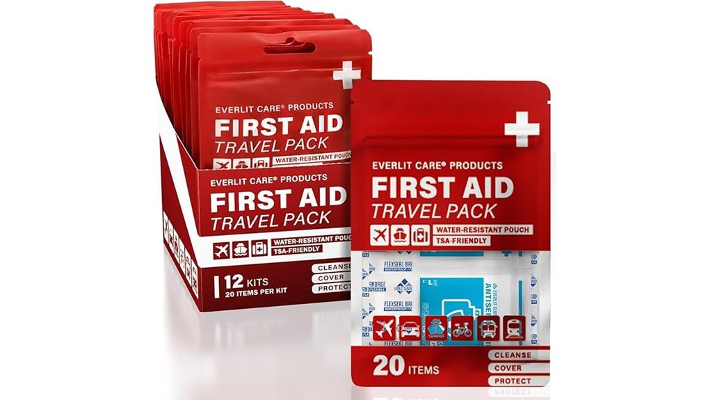 Mini First-Aid Refills for Travel Kits (Restock Smart) 8 12 piece travel bandage kit