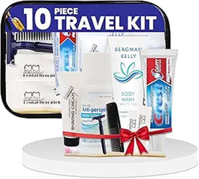 TSA-Friendly Grooming Kits That Stop Trunk Confiscations 9 12 piece tsa travel kit