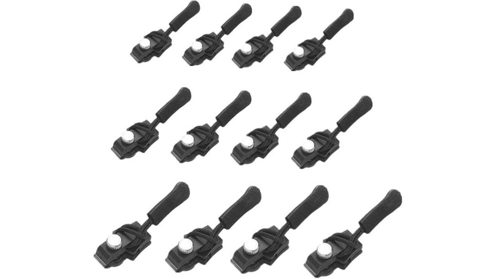 Best Replacement Zipper Pulls for Travel Bags to Fix Instead 1 12 piece zipper repair kit