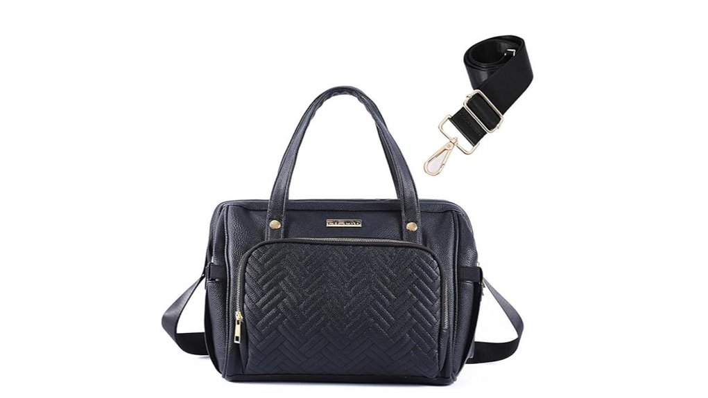 Best Travel Purses with Wipe‑Clean Linings (Spill‑Friendly) 9 12 pocket leather diaper tote