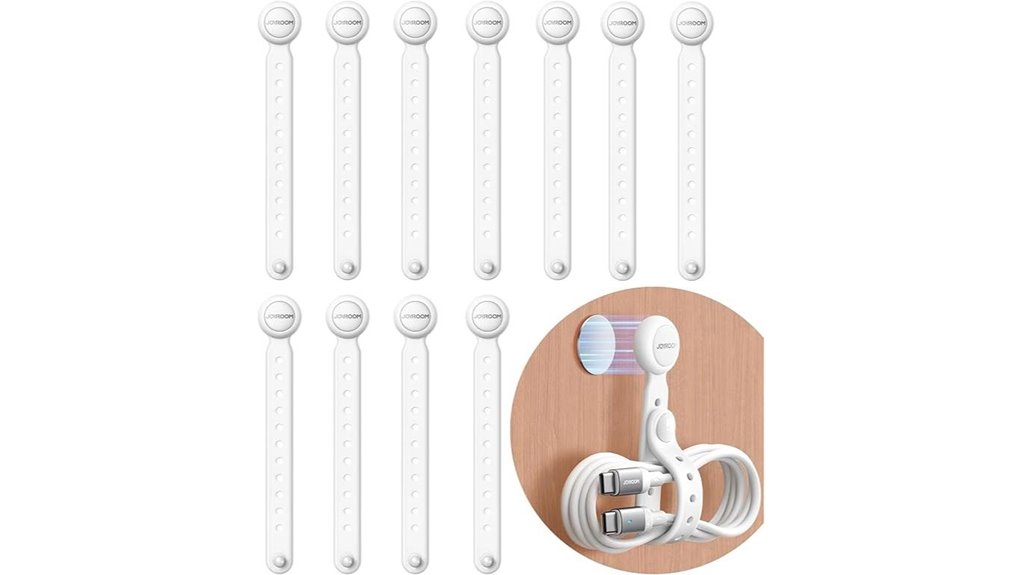 12 silicone magnetic straps
