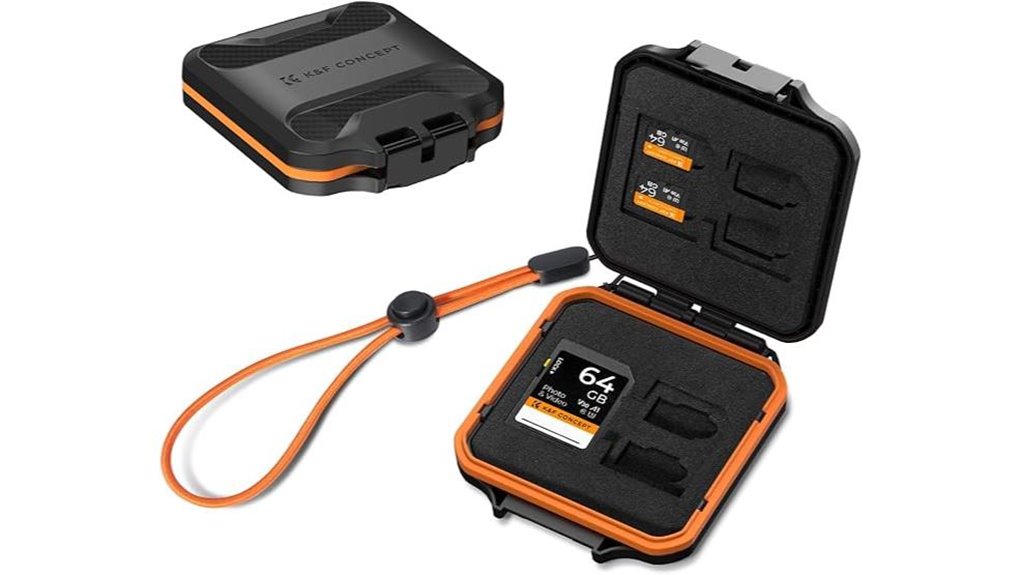12 slot water resistant shockproof holder