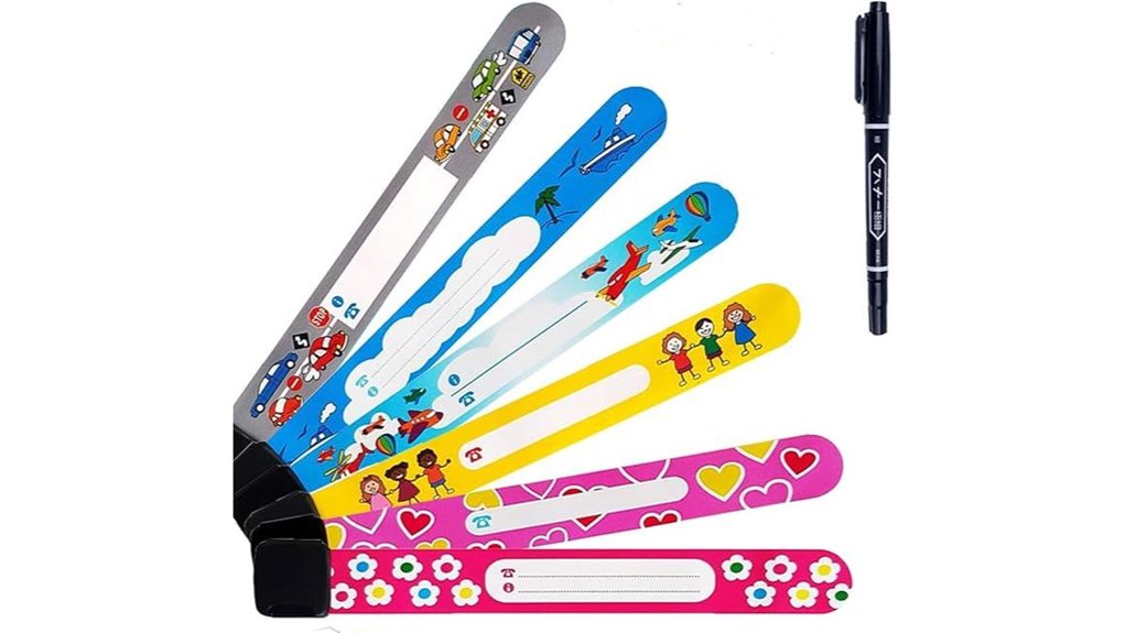 Best Child Identification Bracelets for Crowd Safety 2 12 waterproof kids wristbands