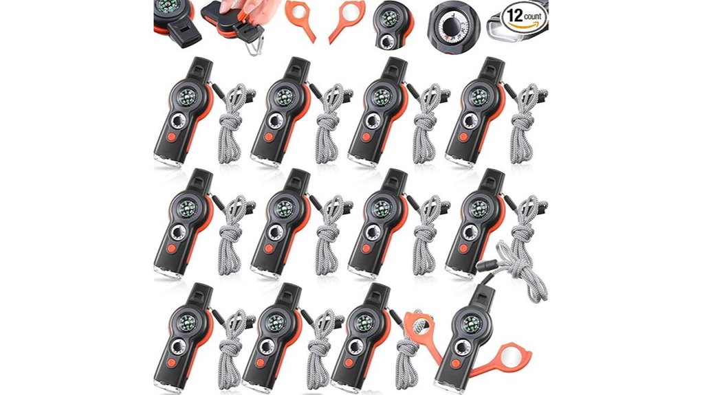 Bursting Alerts: Must‑Have Whistle + Compass Combos for Hikers 12 12 whistle compass lanyard pack