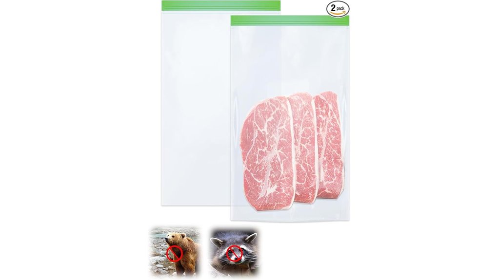 Odor-Control Bags for Hiking Boots: Freshen After Trip (Sealed) 13 12x20 odor proof 2 pack bags