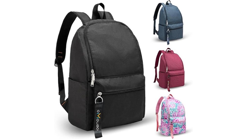14 inch black laptop backpack