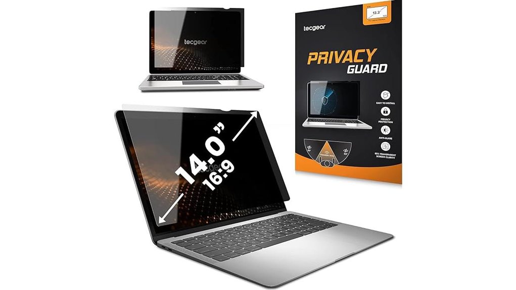 Top Privacy Screen Filters for Laptop Travel & Work 9 14 inch blue light privacy screen