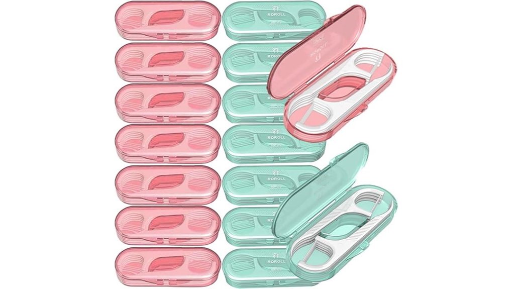 14 pack travel floss case
