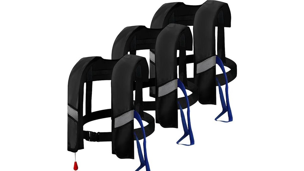 Top Life Jackets for Travel (Inflatable PFDs) Keep You Safe 5 150n 3 pack inflatable lifejackets