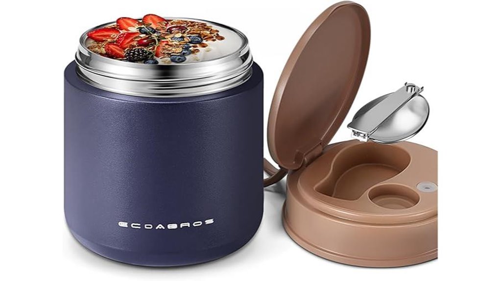 The Best Insulated Lunch Jars for Winter Day Trips: Leak-Proof 8 15 2oz stainless steel kids jar