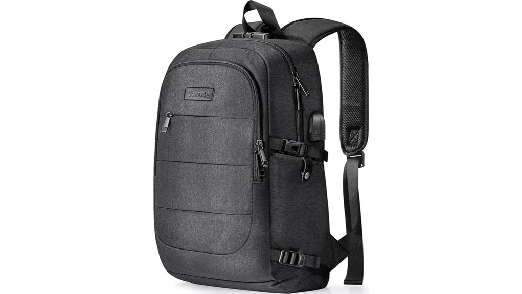 15 6 inch anti theft backpack usb