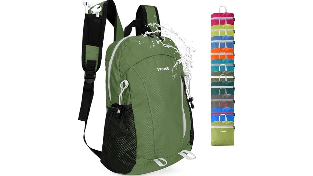 15 l waterproof daypack loops