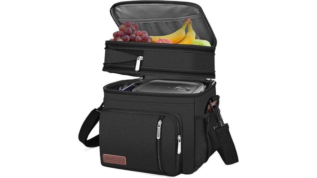 15l double deck lunchbox