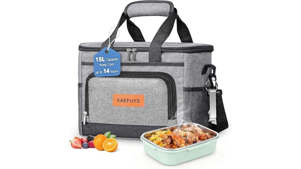 Soft Coolers for Travel Picnics That Keep Food Fresh 7 15l leakproof insulated cooler
