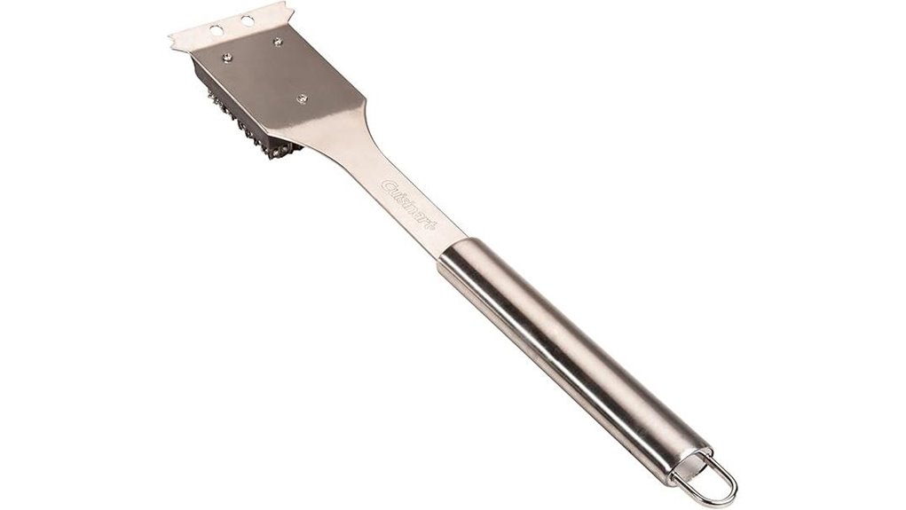 Best Grill Brush That Keeps Your Grill Spotless 4 16 5 inch stainless grill scraper