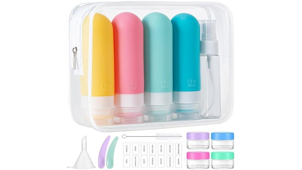 Leakproof Carry‑On Toiletry Bottles That Won’t Ruin Your Flight 5 16 pack leak proof toiletry bottles