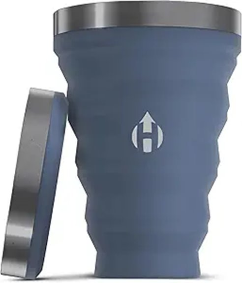 16oz collapsible silicone cup