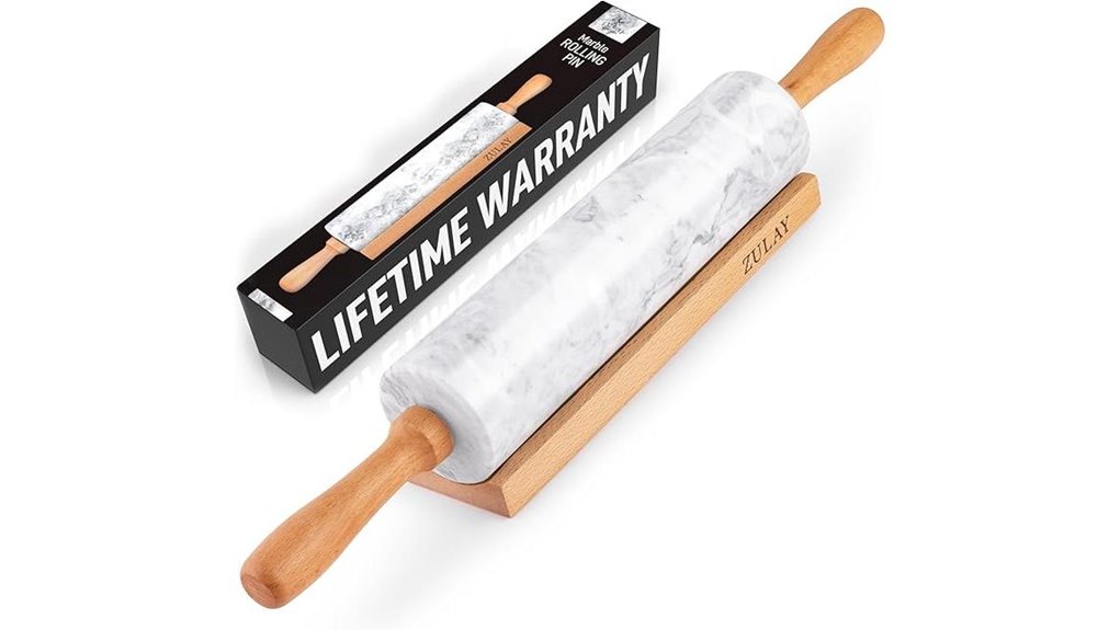 The Best Rolling Pin That Turns Dough into Art 8 17 inch marble rolling pin