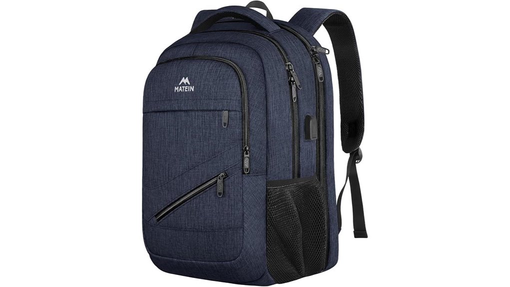 17 inch usb enabled tsa backpack