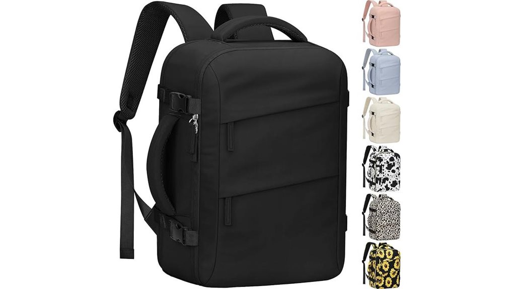 17 inch waterproof tsa backpack
