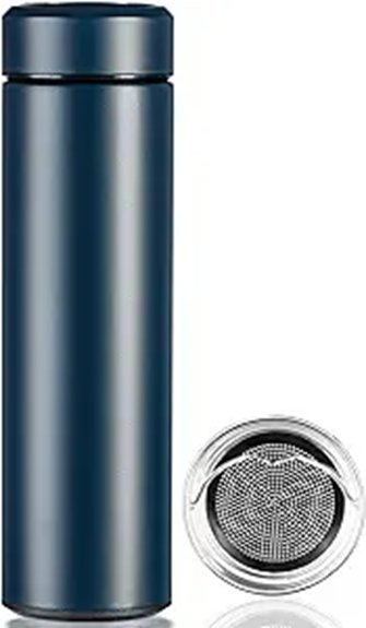 Travel Water Bottles: Stainless Steel vs Plastic vs Glass 9 17oz double walled water bottle
