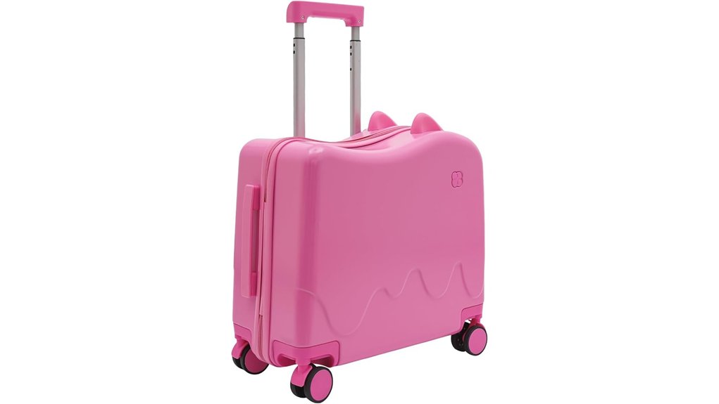 Kids Luggage That Actually Rolls Well (Not Just Cute) 13 18 inch kids spinner suitcase